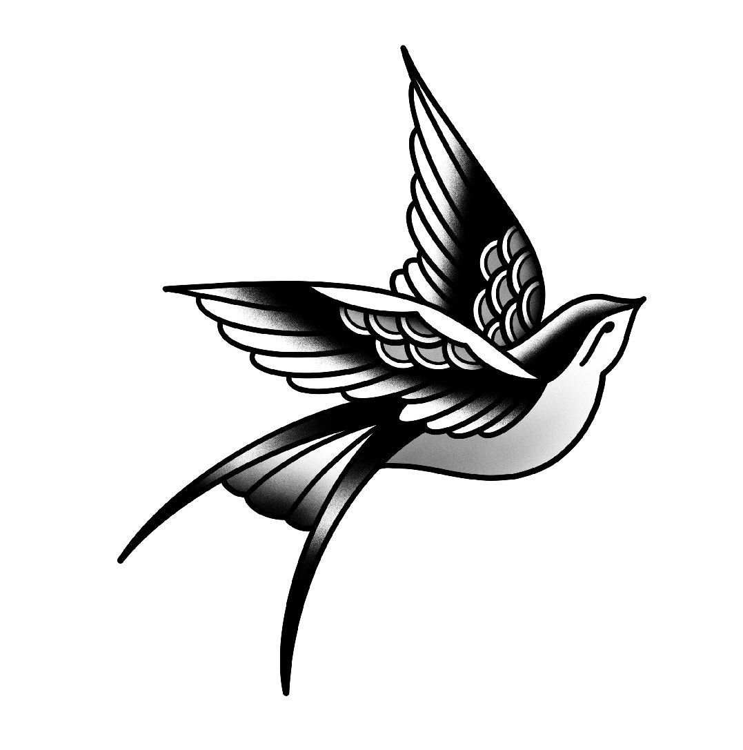 Tatuagem Old School Andorinha