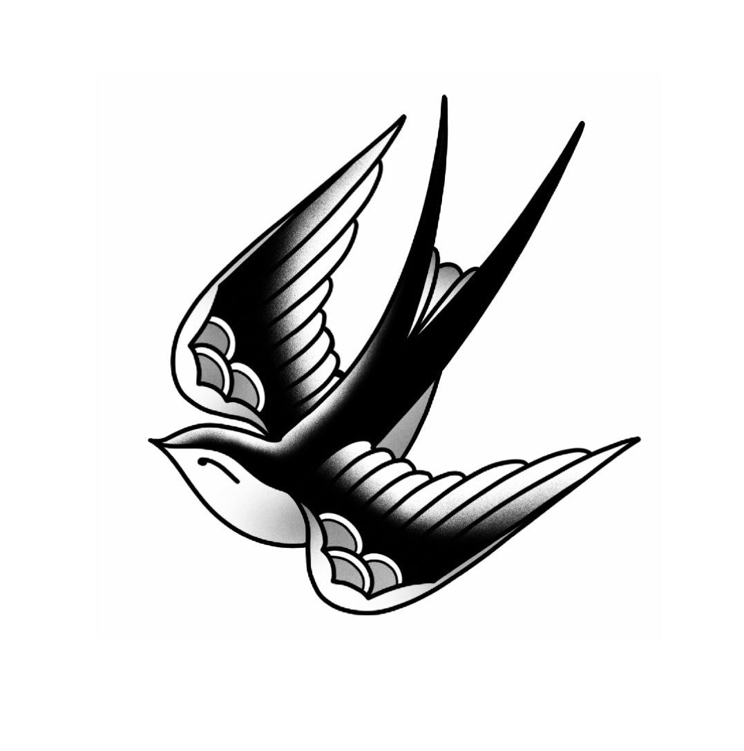 Tatuagem Old School Andorinha