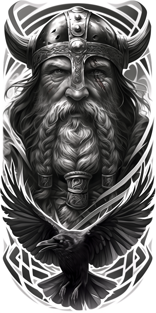 Tatuagem Realismo Black Viking #16
