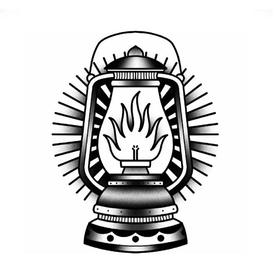Tatuagem Old School Lamparinha