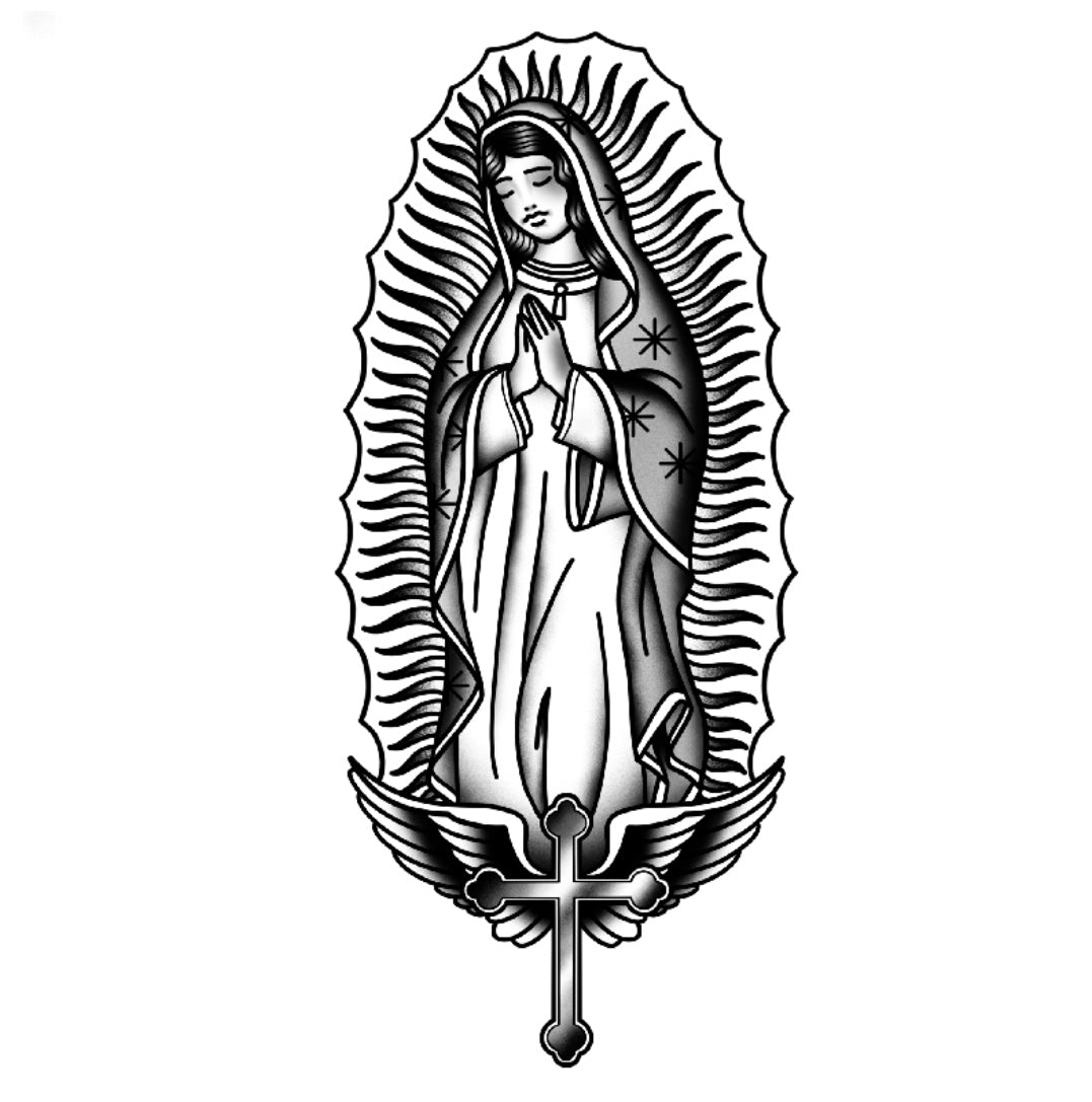 Tatuagem Old School Nossa Senhora