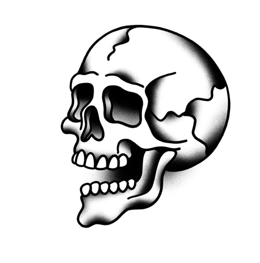 Tatuagem Old School Caveira