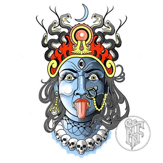 Tatuagem Oriental Deusa Kali