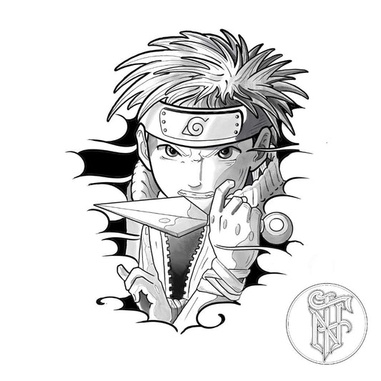 Tatuagem de Anime Naruto