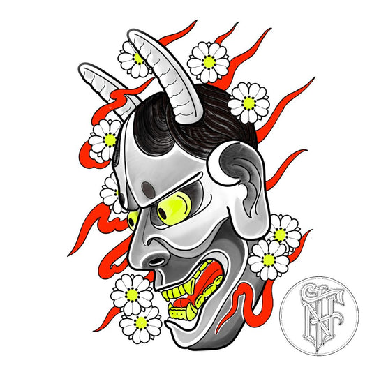 Tatuagem Oriental Hannya