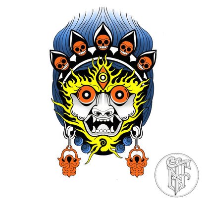 Tatuagem Oriental Mahakala