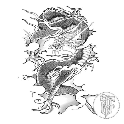 Tatuagem Oriental Dragão