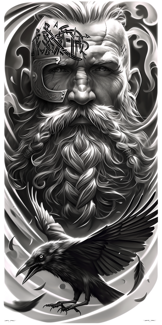 Tatuagem Realismo Black Viking #29